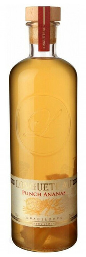 PUNCH AU RHUM LONGUETEAU ANANAS 25% 1L