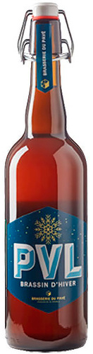 BIERE FRANCE NORD BRASSERIE DU PAVE PVL BRASSIN D HIVER 75CL 6.5%