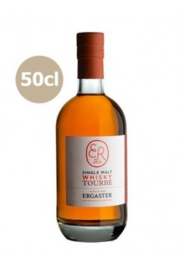 Whisky France Single Malt Tourbe Ergaster 45% 50cl Bio Sous Etui