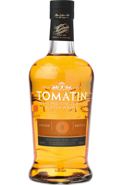 Whisky Ecosse Highlands Single Malt Tomatin 8 Ans Moscatel 43% 70cl