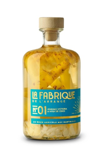 PUNCH AU RHUM LA FABRIQUE N°1 ANANAS VICTORIA NOIX DE COCO 32% 70CL