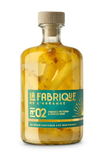 PUNCH AU RHUM FABRIQUE N°2 ANANAS CITRON VERT 32%