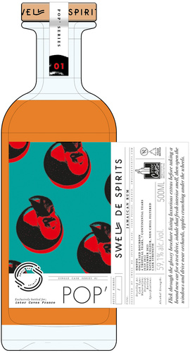 RHUM JAMAIQUE HMPDN 2012 SWELL DE SPIRITS 61.6% 50CL