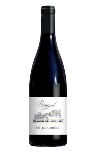AOP COTES DU RHONE ROUGE DOMAINE DES LAURIBERT 2022 HVE