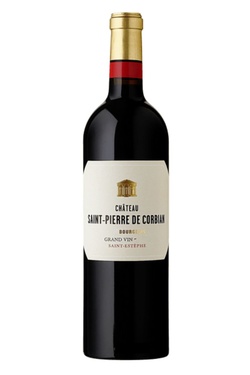 Aop St Estephe Cru Bourgeois Chateau Saint Pierre De Corbian 2017 Caisse Bois