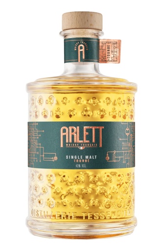 WHISKY FRANCE ARLETT SINGLE MALT TOURBE 43% 70CL