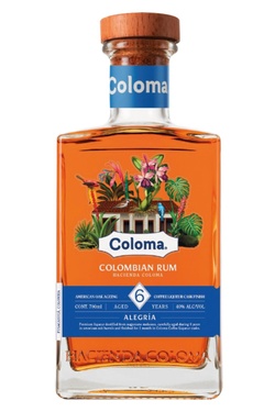 Rhum Colombie Coloma 6 Ans Alegria 40% 70cl