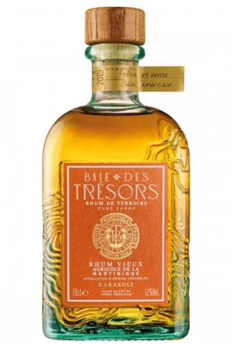 RHUM AGRICOLE MARTINIQUE BAIE TRESORS VIEUX KARAKOLI 52%