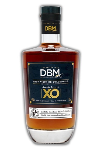 RHUM GUADELOUPE DBM XO 43% 70CL