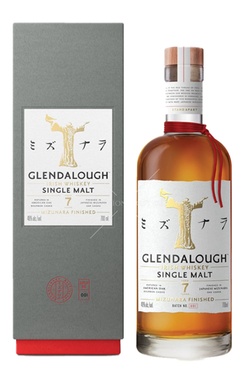 Whisky Irlandais Glendalough Mizunara 7a 46% 70cl