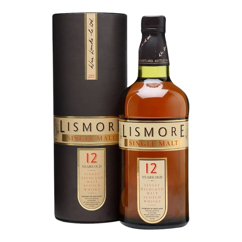WHISKY ECOSSE SINGLE MALT LISMORE 12 ANS 40% 70CL