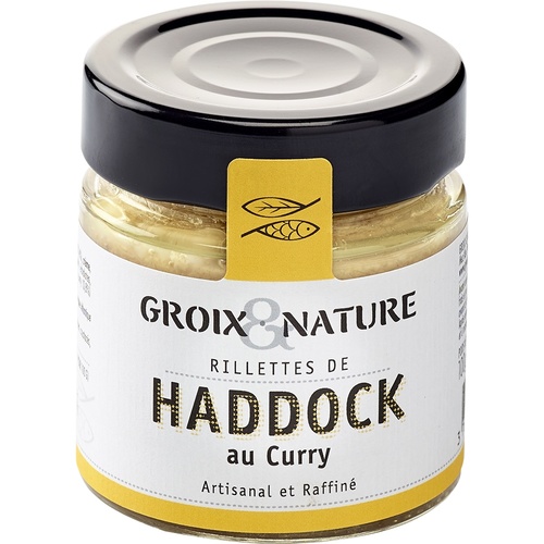GROIX & NATURE RILLETTES DE HADDOCK AU CURRY 100G